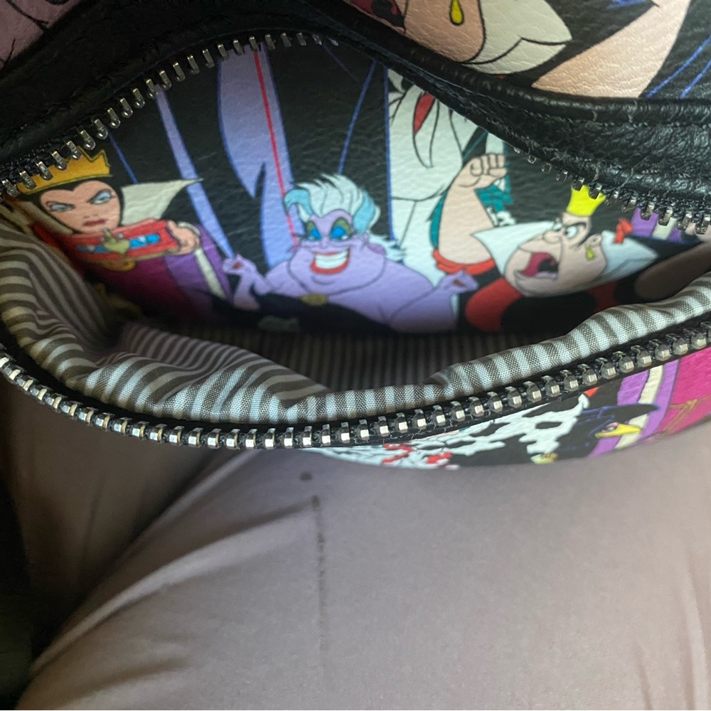 Loungefly Disney Villains Mini Backpack - Picture 9 of 9
